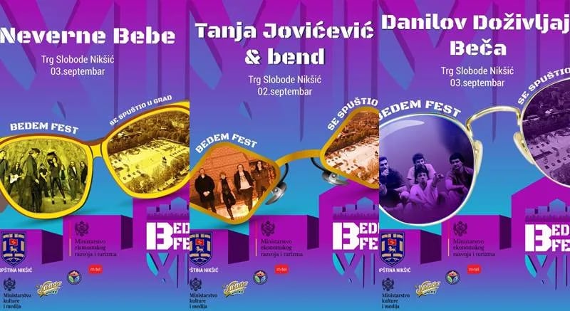 Neverne bebe, Tanja Jovićević i Danilov doživljaj Beča nova imena Bedem festa