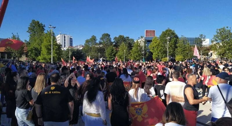 FOTO: 13. jul na Trgu slobode