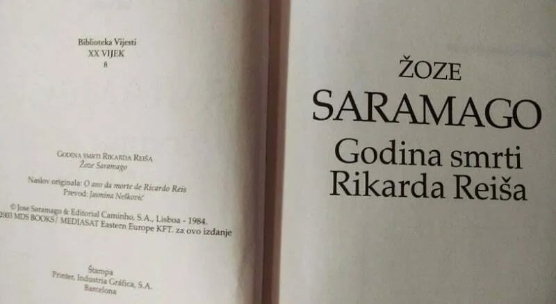 Bibliotekar preporučuje - „Godina smrti Rikarda Reiša“