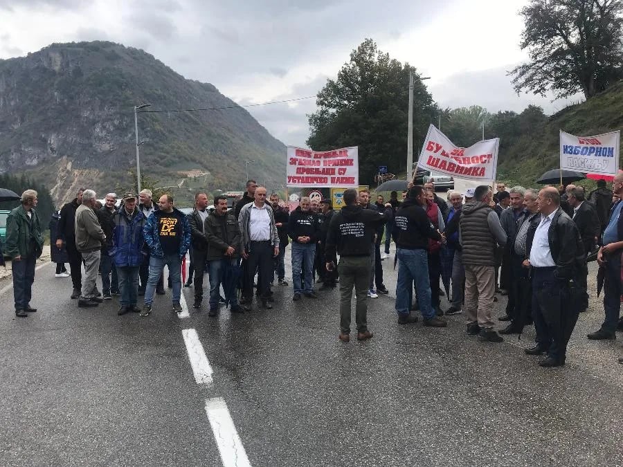 Blokada magistrale u Šavniku zbog "izbornog nasilja"