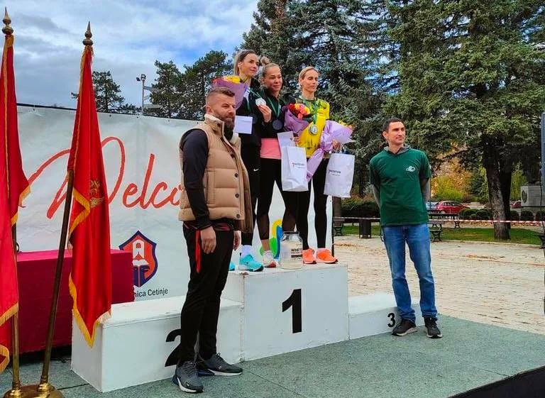 Pejović pobjednica "Cetinjskog polumaratona"