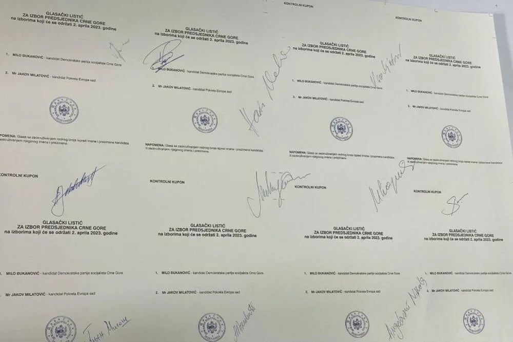 Počelo štampanje glasačkih listića u Bijelom Polju