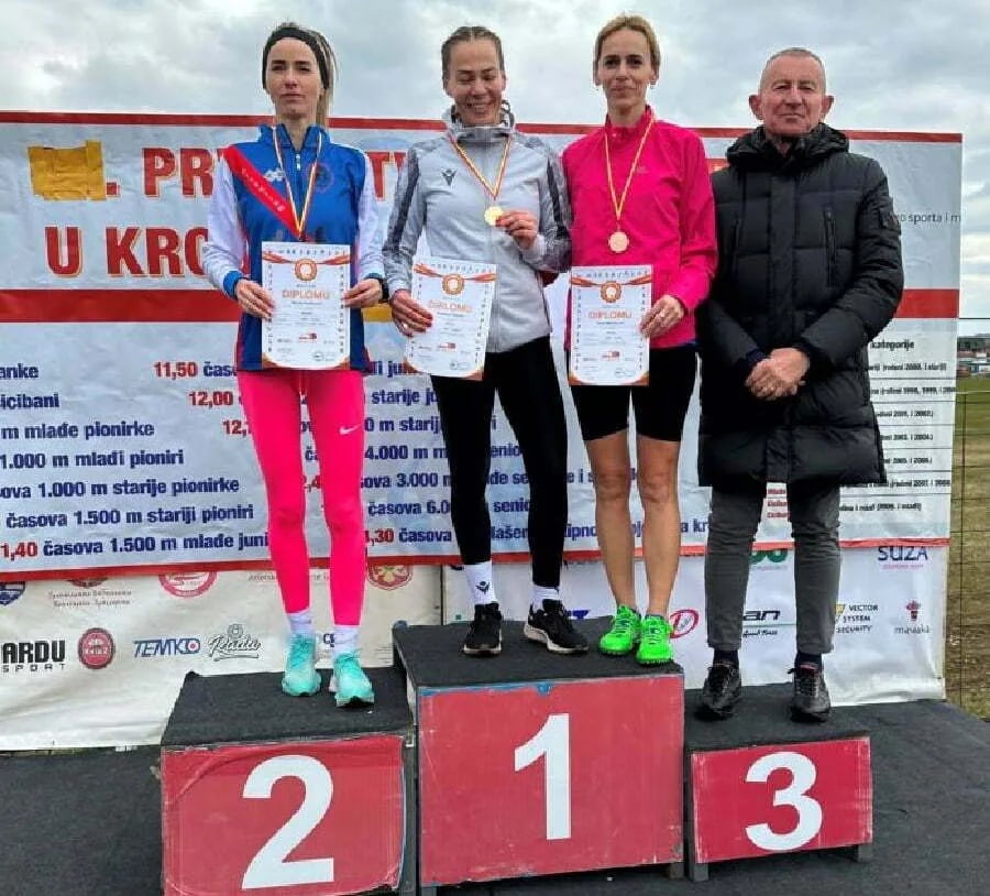 Završeno prvenstvo Crne Gore u krosu, Slađana Pejović 18. put šampion