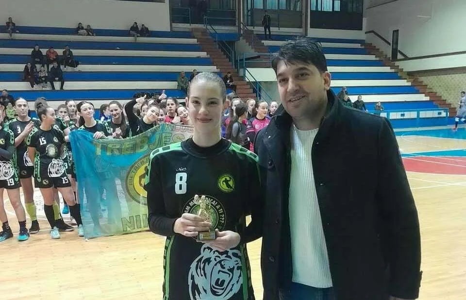 Anđelina Orbović najbolja igračica na turniru u Trebinju