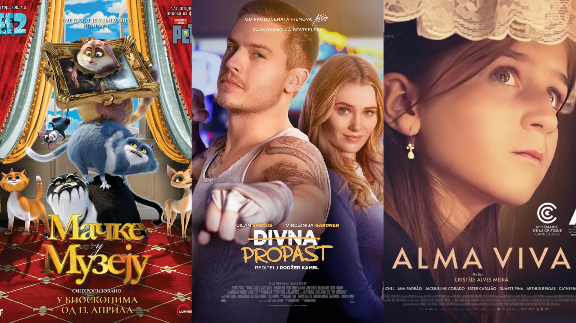 Novi repertoar bioskopa Cinema 213