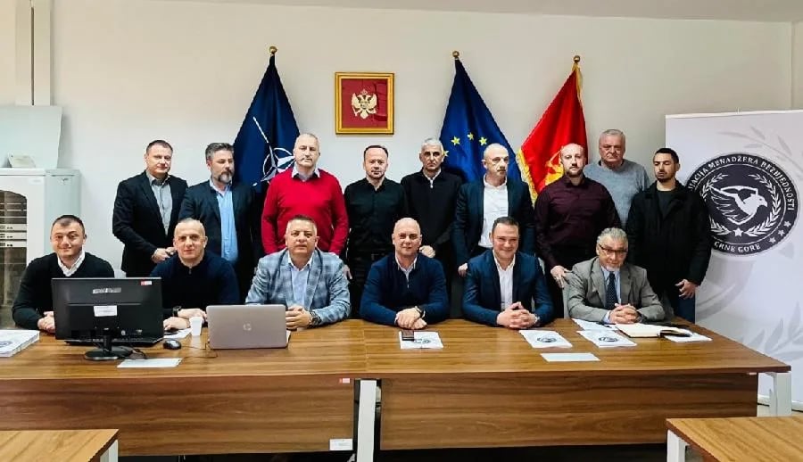 Crna Gora dobila prvu Asocijaciju menadžera bezbjednosti