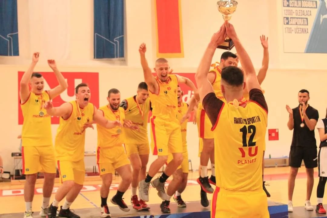 Fakultet za sport prvak u košarci