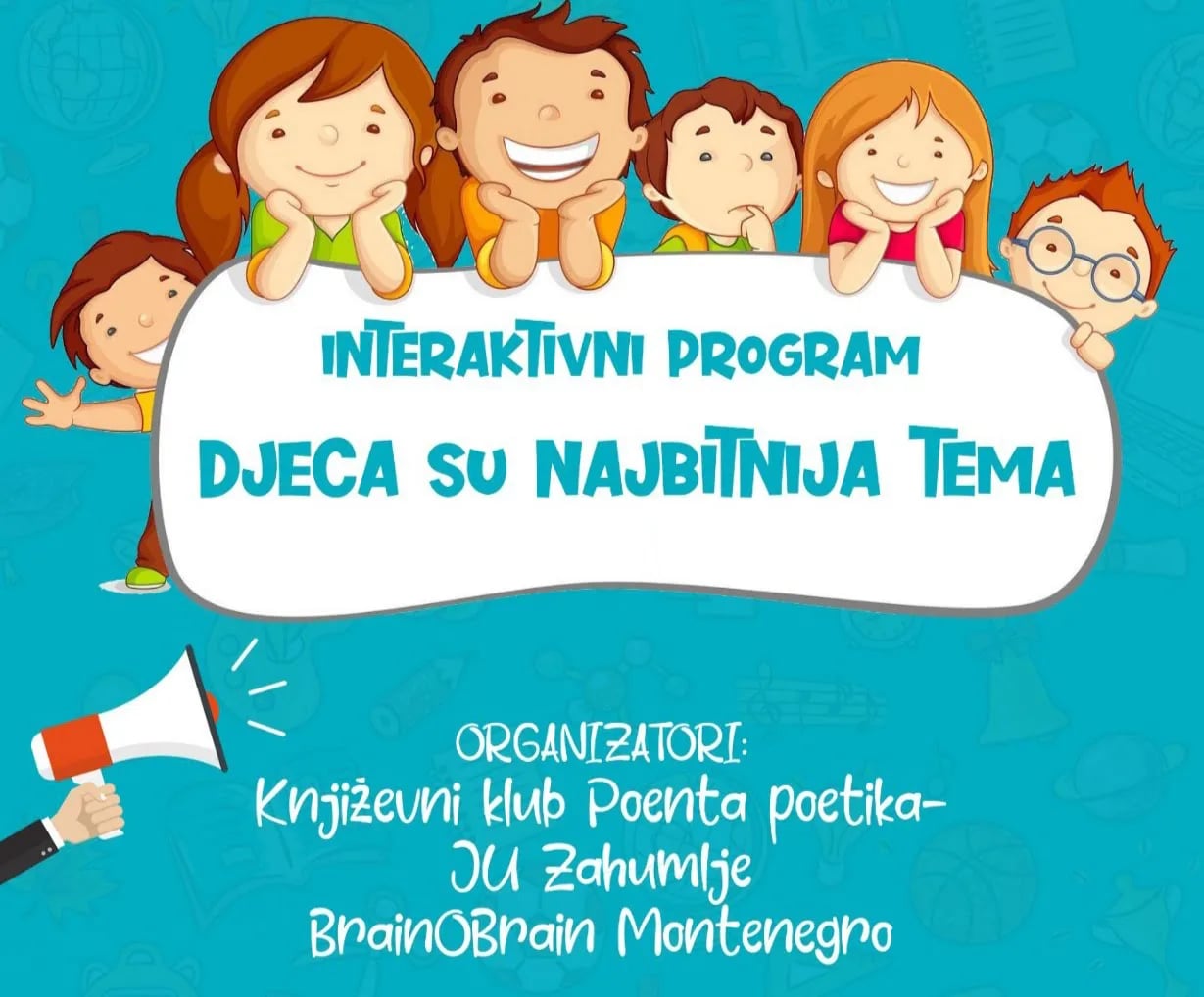 Zahumlje: Interaktivni program "Djeca su najbitnija tema"