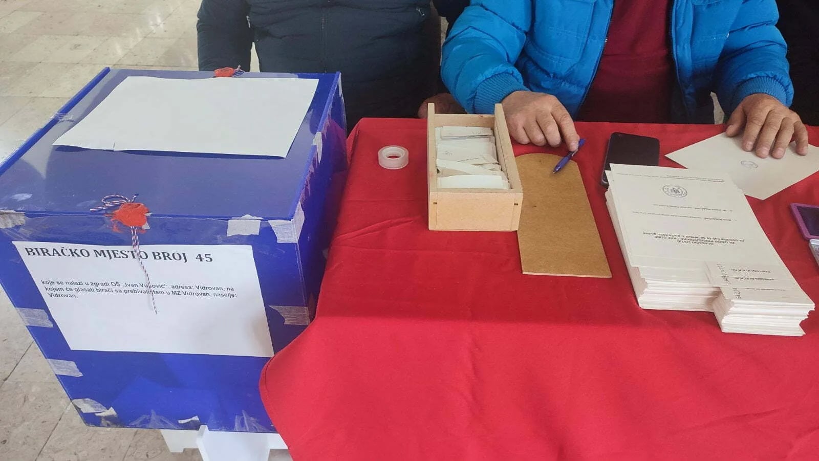 "Rasuti" glasovi na petom mjestu