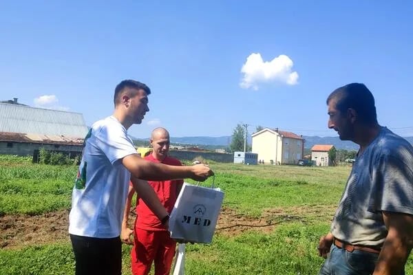 "Slatka" misija mladog Nikšićanina