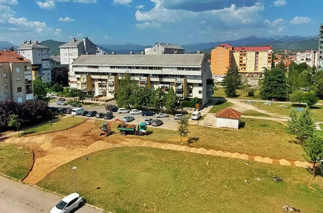 Počeli radovi na izgradnji novog parka