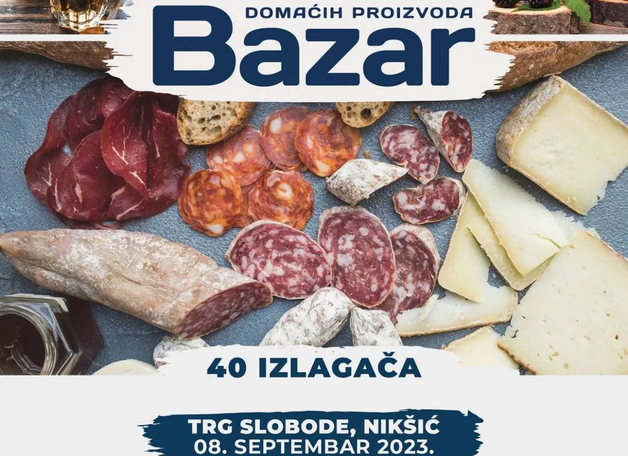 Bazar domaćih proizvoda danas na Trgu