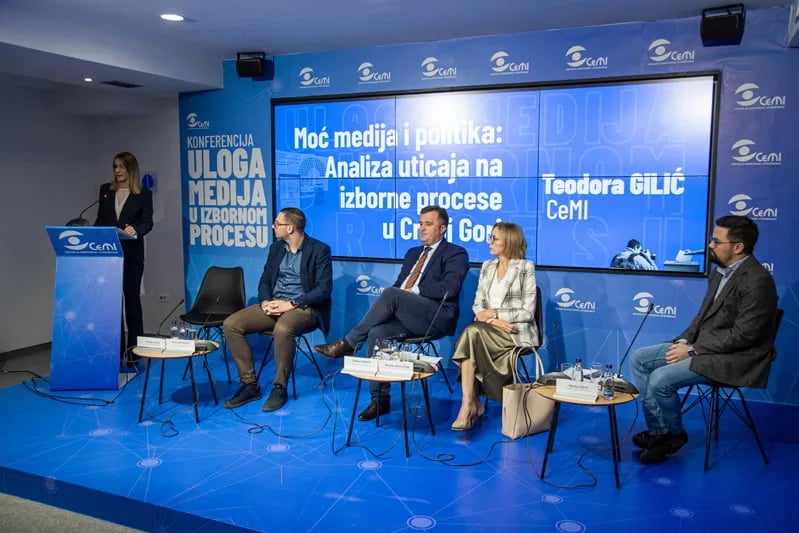 CeMI: Skoro 90 odsto građana smatra da u Crnoj Gori ne postoje u potpunosti nepristrasni mediji