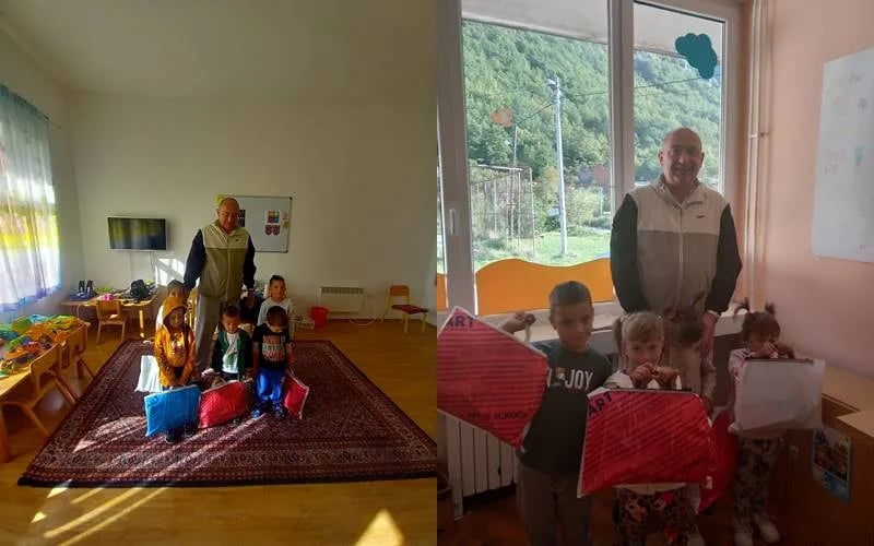 Radulović uručio mališanima poklone
