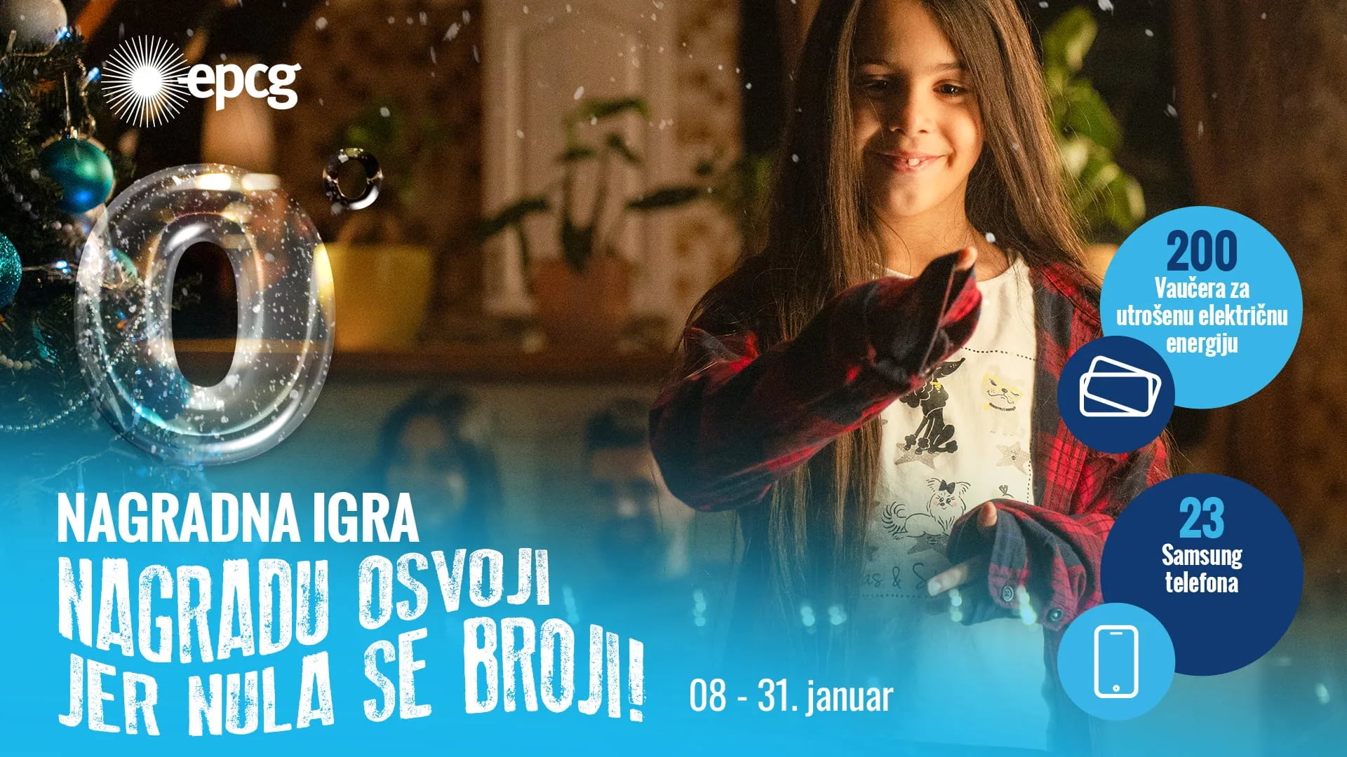 Nagradna igra za domaćinstva, 200 umanjenja na računima za struju
