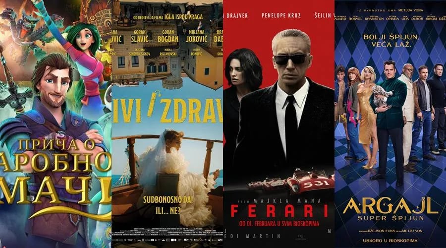 Novi repertoar bioskopa Cinema 213