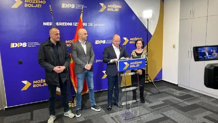 Živković na čelu DPS-a, potpredsjednici Vuković Kuč, Eraković, Dizdarević i Vuković