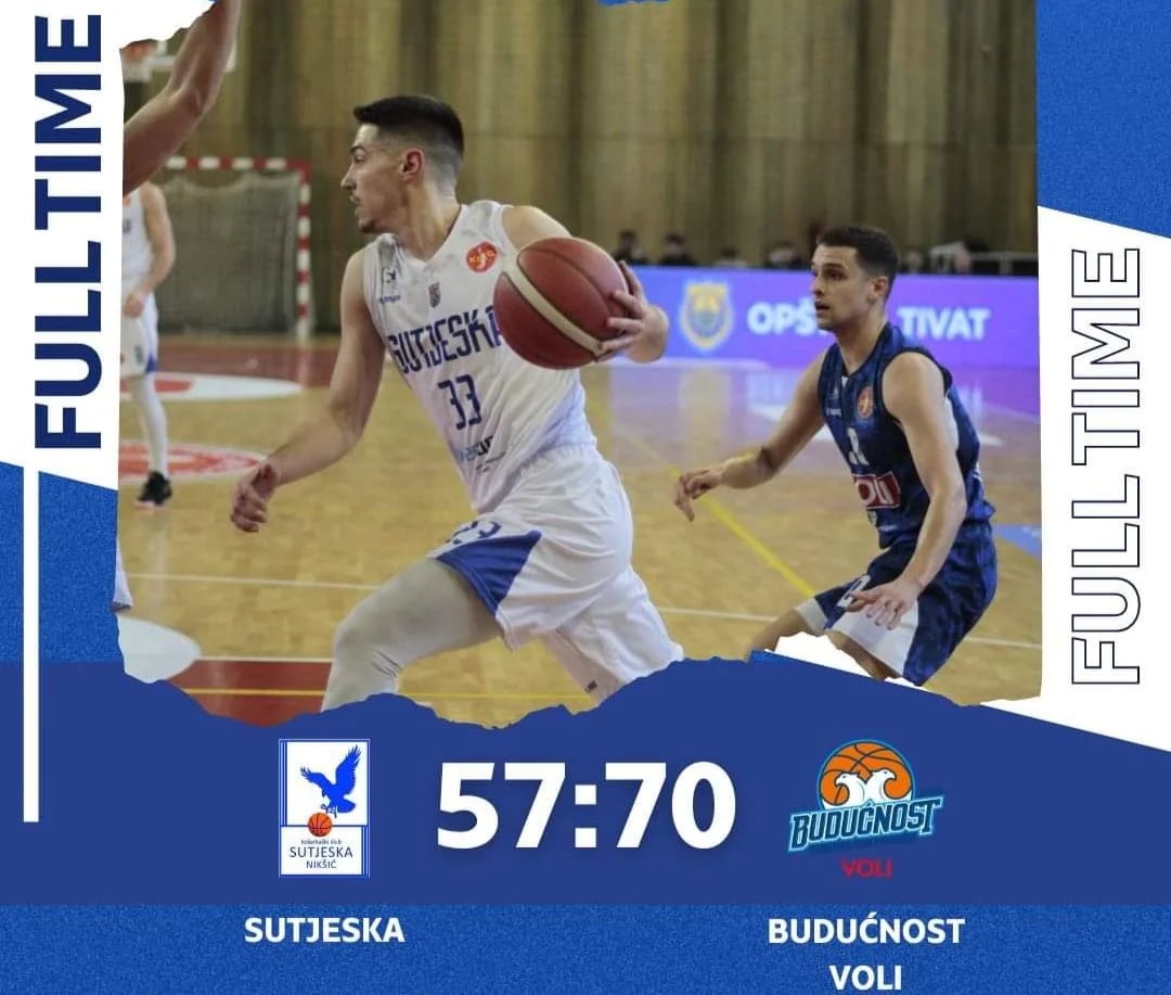 Budućnost bolja od Sutjeske za polufinale