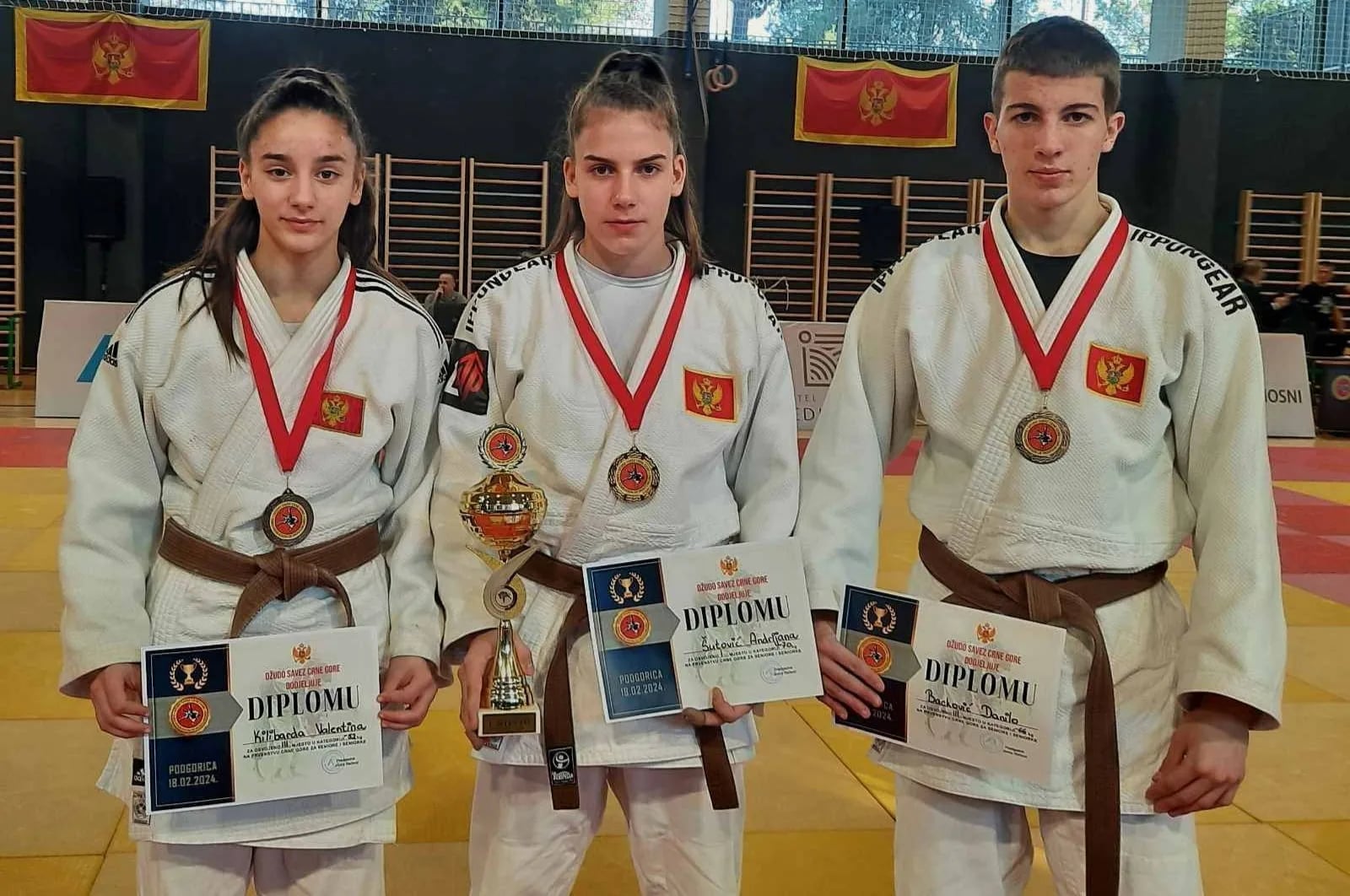 Andrijana Šutović seniorski šampion Crne Gore