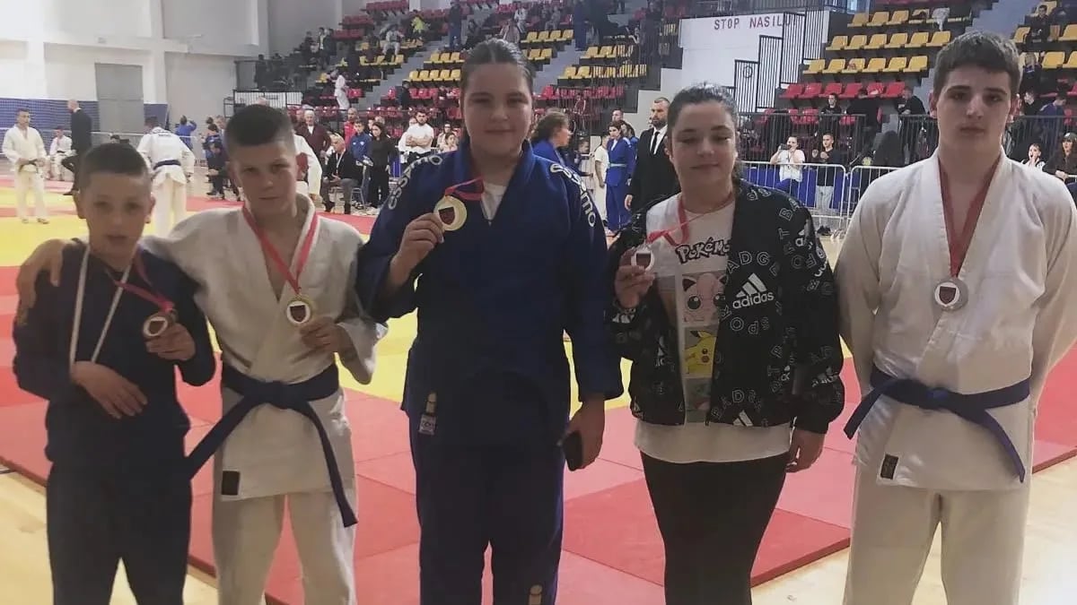 Džudistima Trebjese pet medalja na memorijalnom turniru u Zeti