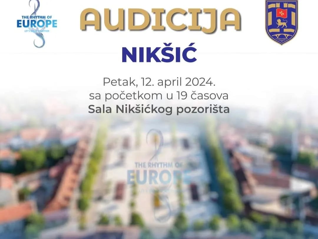 Audicija za „Ritam Evrope“ u petak