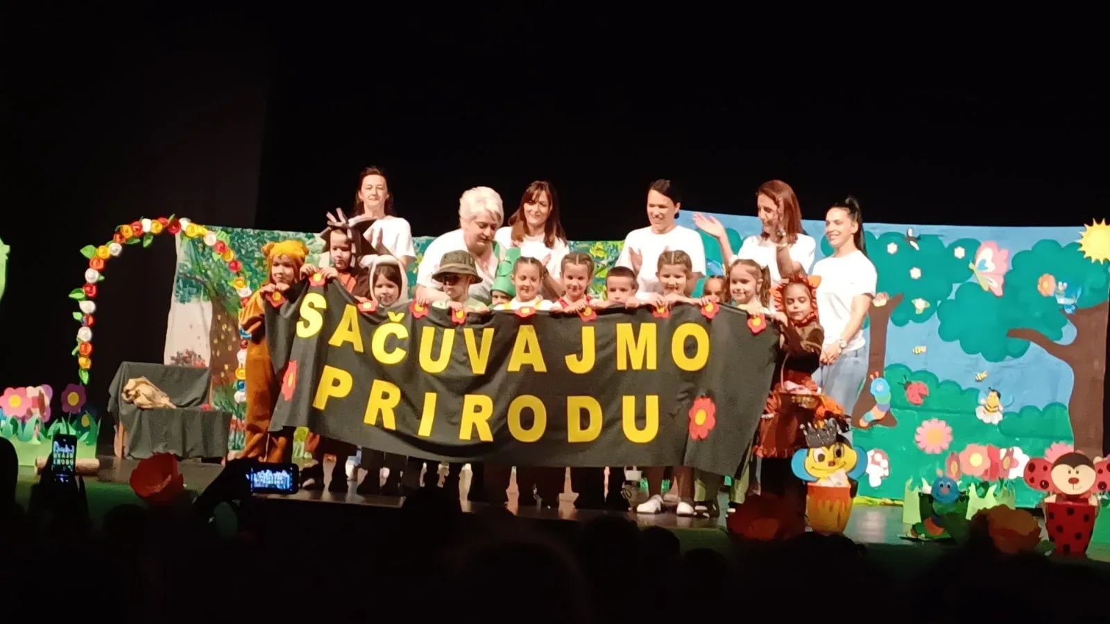 Nikšićki predškolci u predstavi „Sačuvajmo prirodu“