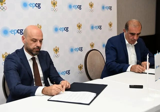 EPCG i COK potpisali ugovor o sponzorstvu za Olimpijske igre