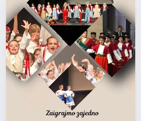 Koncert dječjih ansambala na Trgu slobode