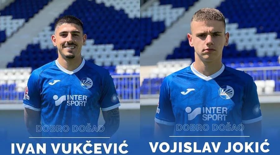 Ivan Vukčević i Vojislav Jokić pojačali Nikšićane