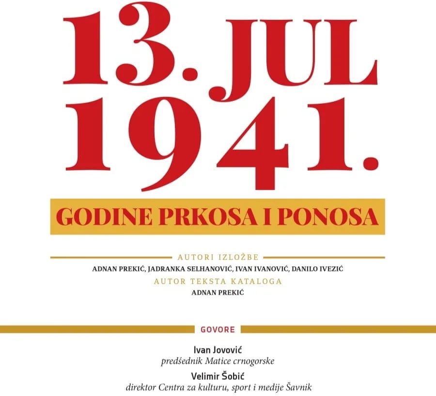 Izložba u Šavniku "Godine prkosa i ponosa"