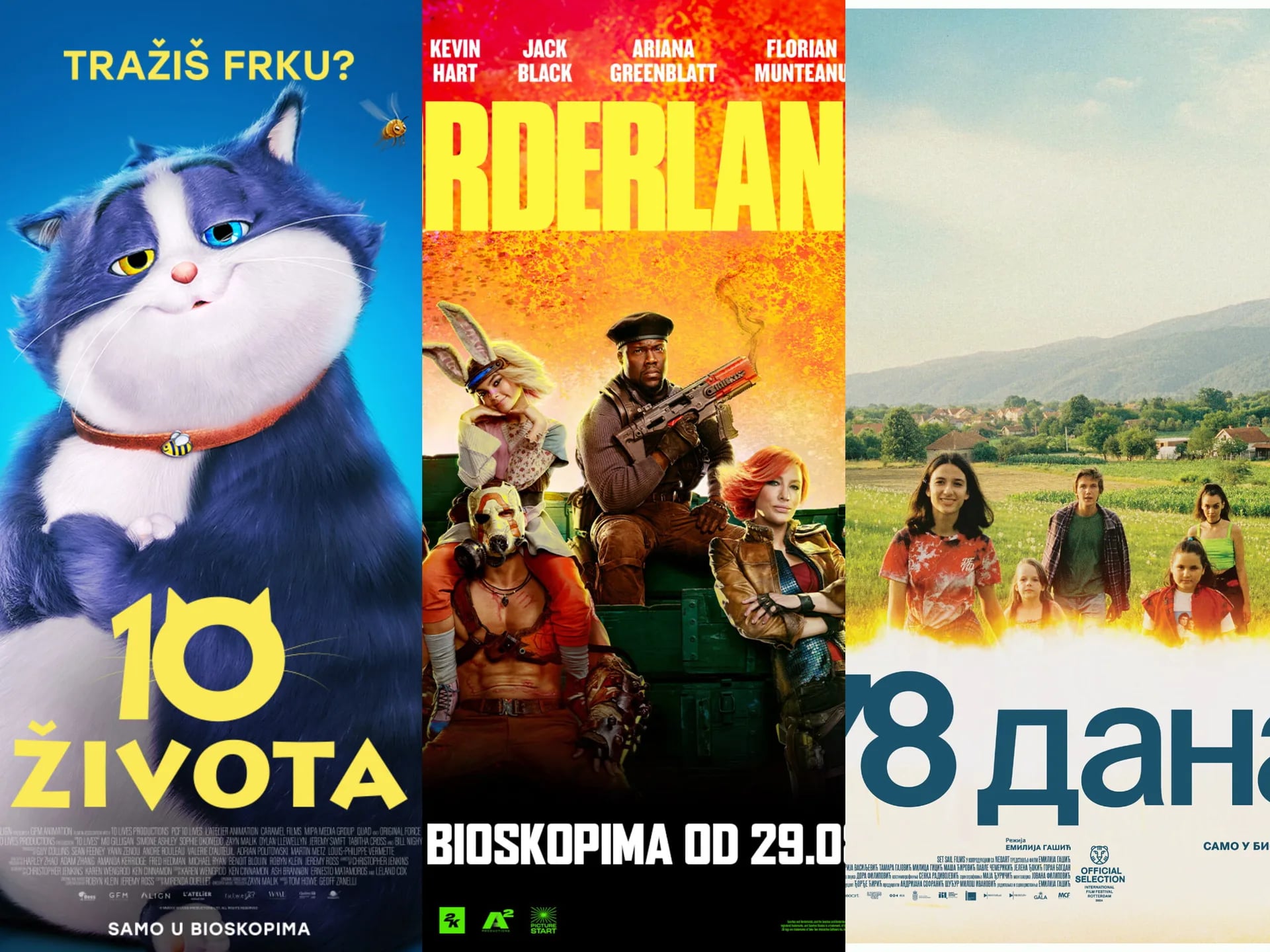Novi repertoar bioskopa Cinema 213