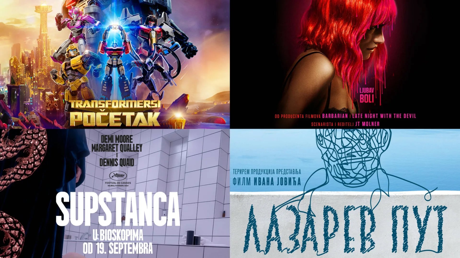 Novi repertoar bioskopa Cinema 213