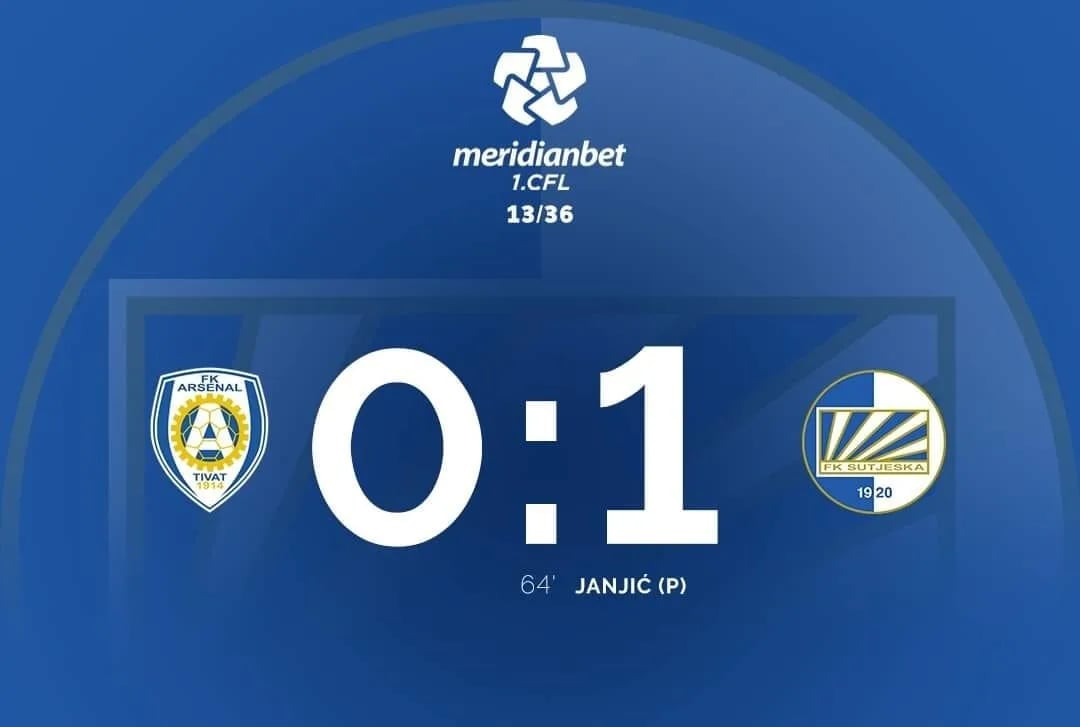 Pobjeda Sutjeske u Tivtu