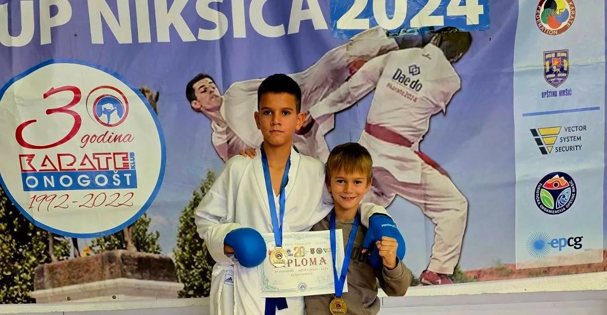 Kup Nikšića: Za Luku u Mateja Bulatovića zlatne medalje