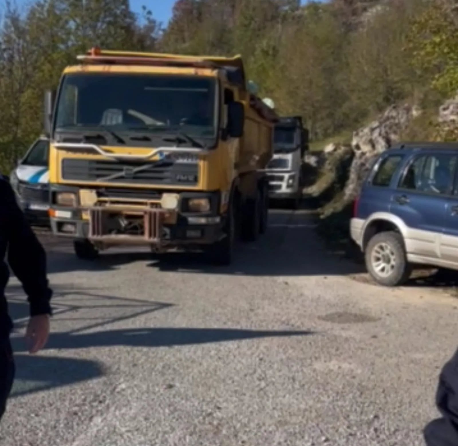 (VIDEO) Uhapšene tri osobe, prošli kamioni sa eutanaziranom stokom