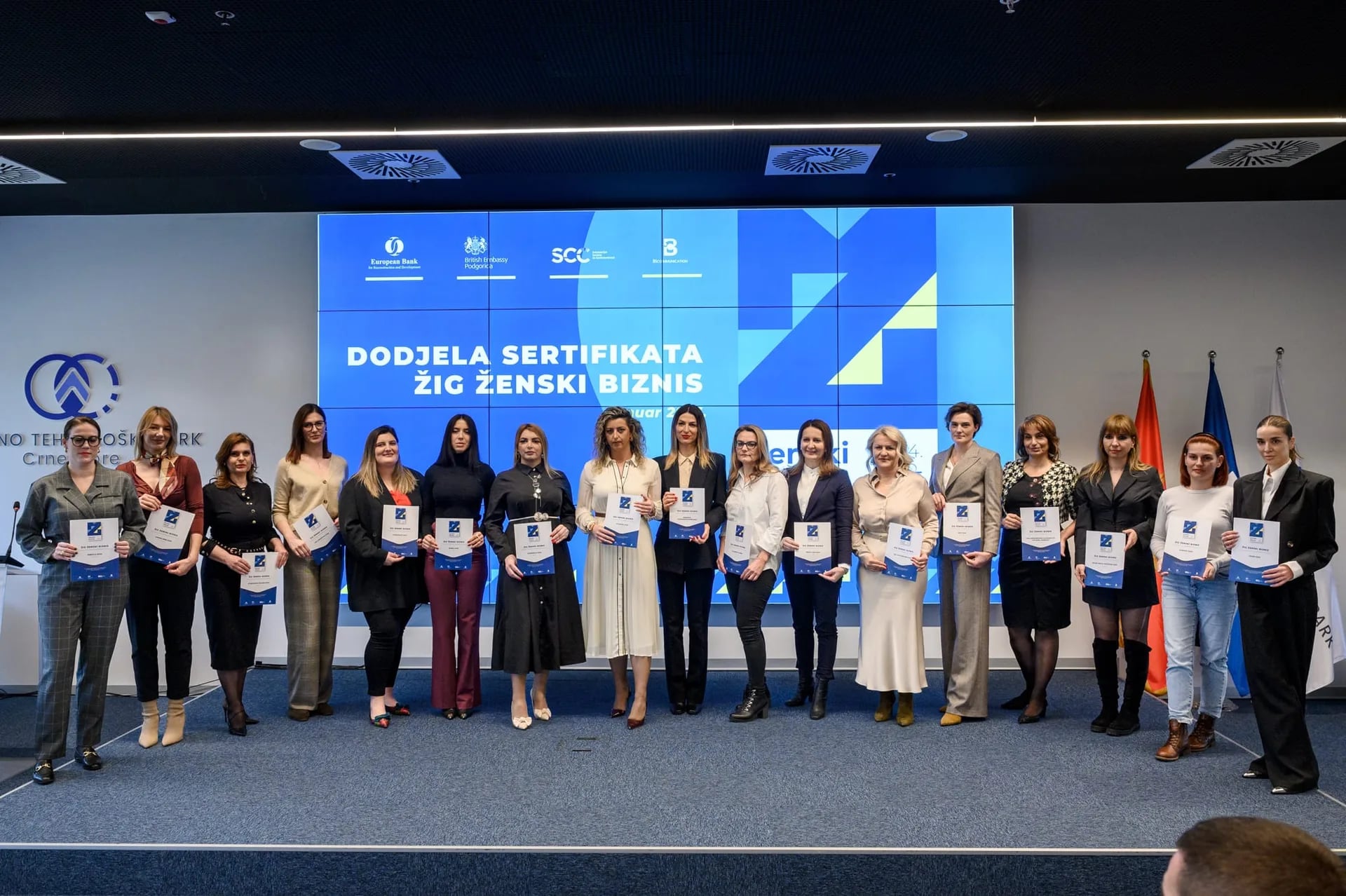 Dodijeljeno više od 70 sertifikata ŽIG: "Žene u biznisu pomjeraju granice"