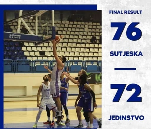 Sutjeska savladala Jedinstvo
