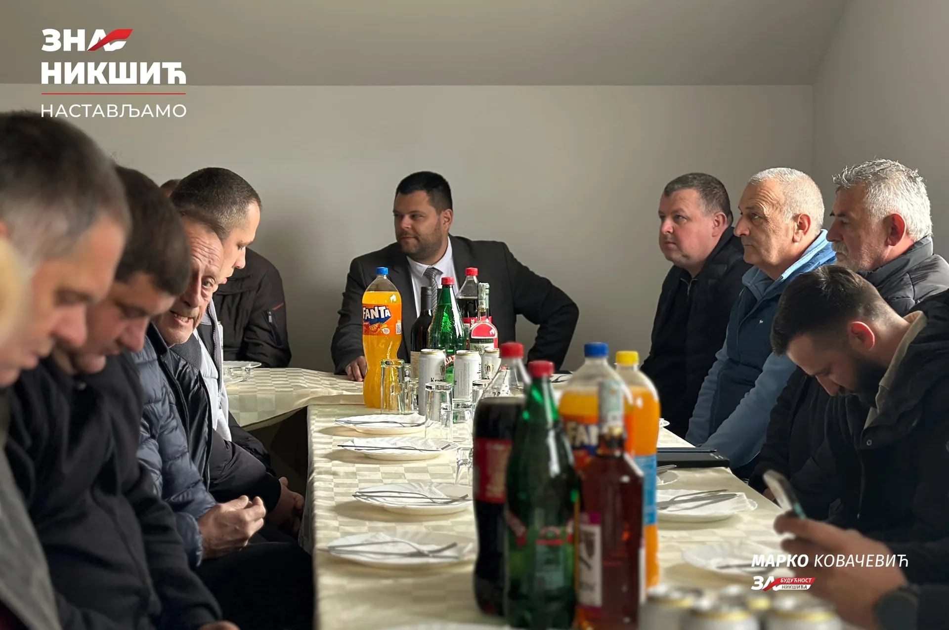Kovačević: Zajedno gradimo Nikšić kao centar kulture, industrije i boljeg života