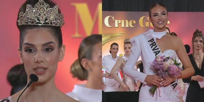 Andrea Nikolić najljepša Crnogorka, Nikšićanka prva pratilja