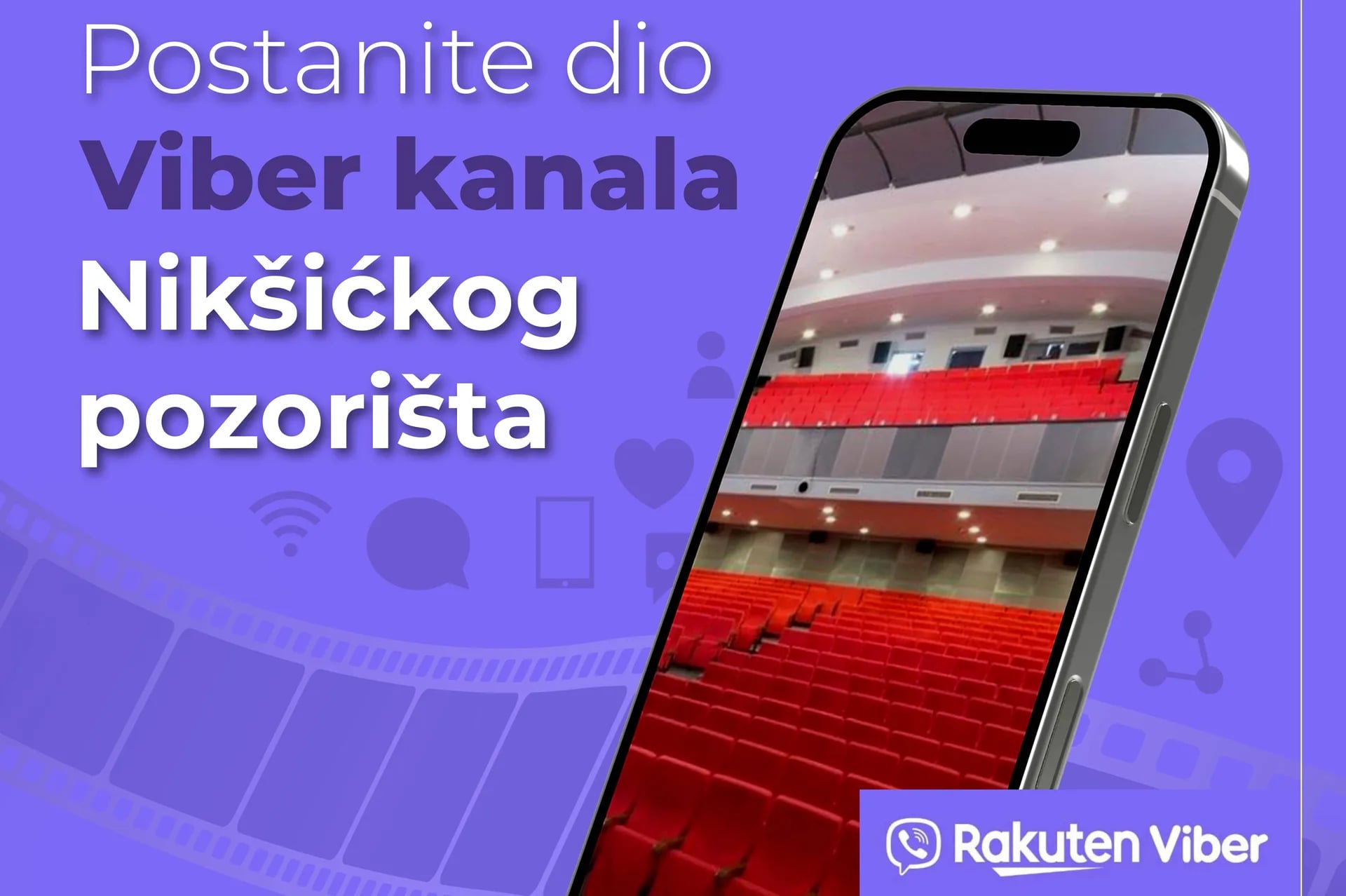 Nikšićko pozorište pokrenulo Vajber kanal