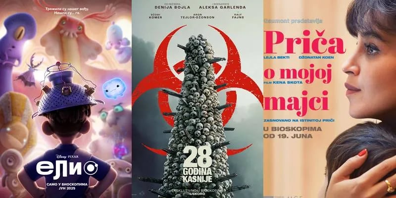Novi repertoar bioskopa Cinema 213