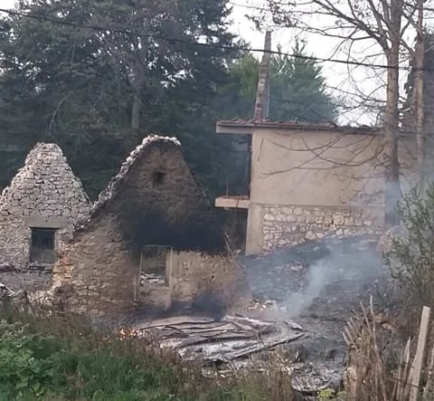 Izgorela kuća i četiri objekta na Lukavici, požari širom opštine