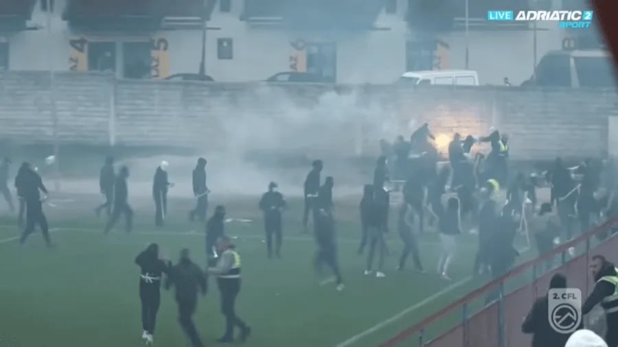 Zbog incidenta na utakmici procesuirana 22 navijača, jedan krivično