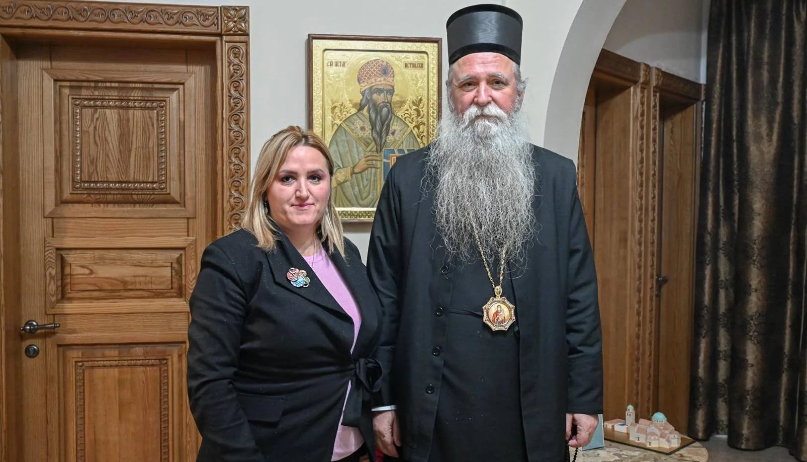 Lalatović Žižić posjetila Mitropoliju crnogorsko- primorsku