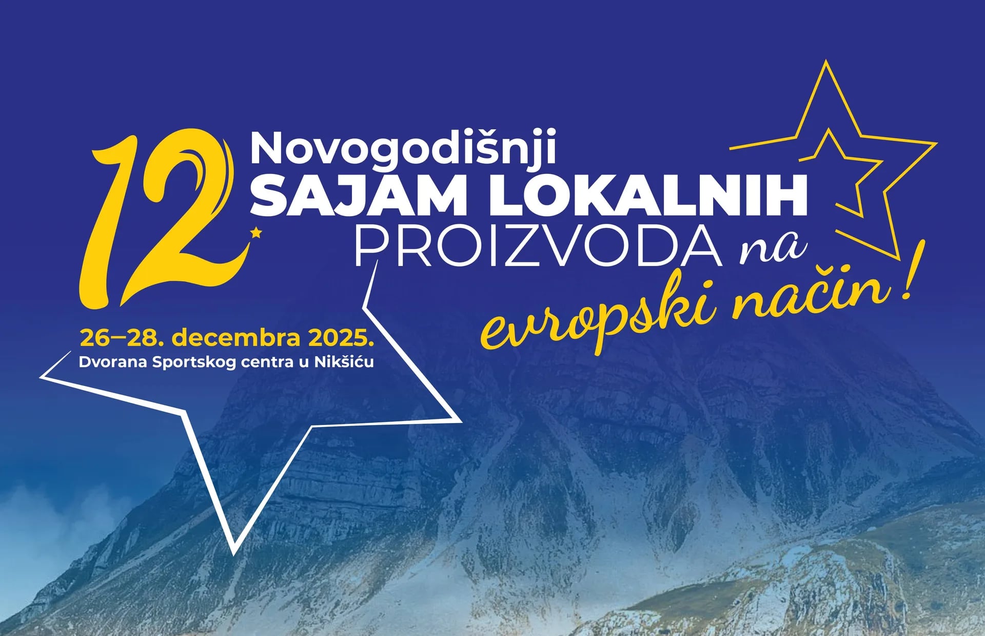 Počele prijave za izlagače: Novogodišnji sajam lokalnih proizvoda od 26. do 28. decembra