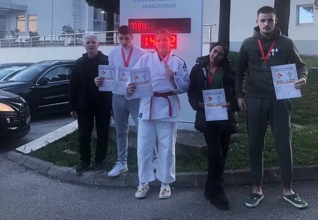Kodokanu pet medalja na Kupu Crne Gore
