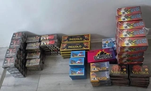 Policija u Nikšiću oduzela skoro 11.000 petardi