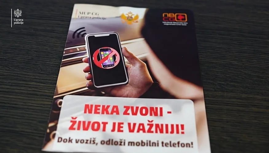 UP i NBOCG pokrenuli kampanju „Neka zvoni — život je važniji!"
