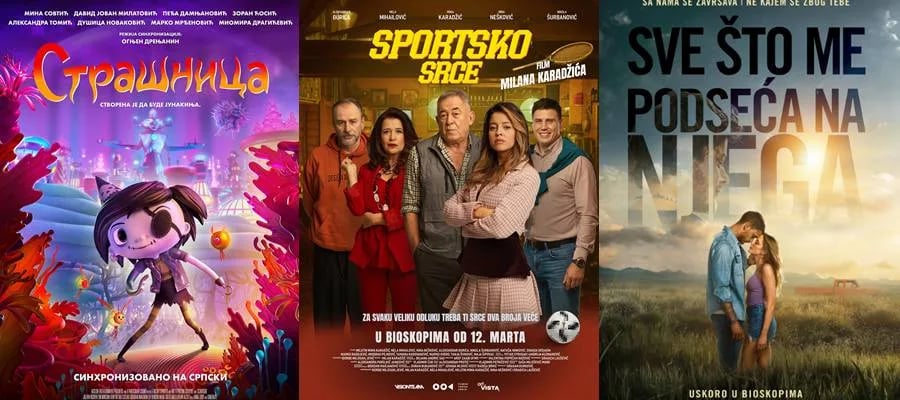 Novi repertoar bioskopa Cinema 213
