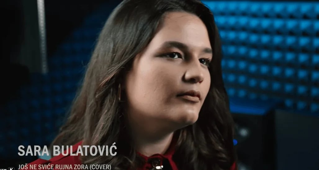 Mlada Nikšićanka Sara Bulatović predstavila obradu pjesme "Još ne sviće rujna zora" (VIDEO)